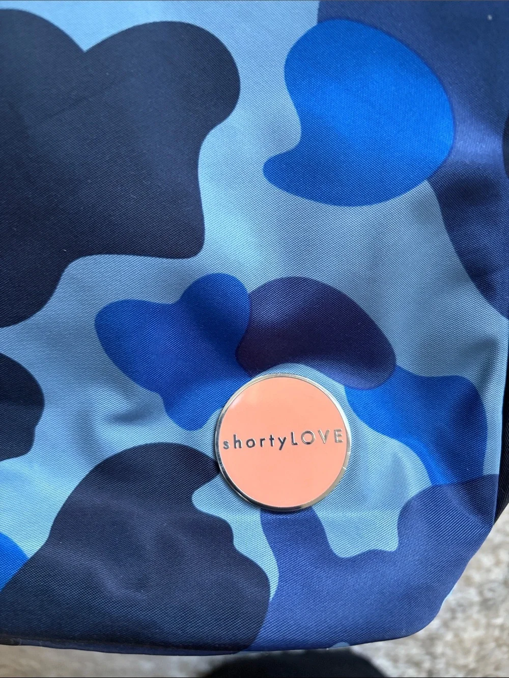 ShortyLove • Blue Camouflage Small Backpack New